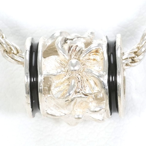 シルバー エナメル ネックレス 総重量約5.2g 約40cm ジュエリー 中古