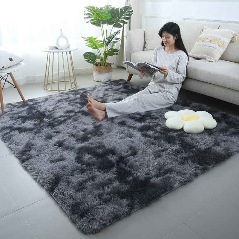 カーペット居間絨毯 長毛カーペット 絨毯マット リビングカーペット 17色 滑り防止付き 140*200cm ラグマット