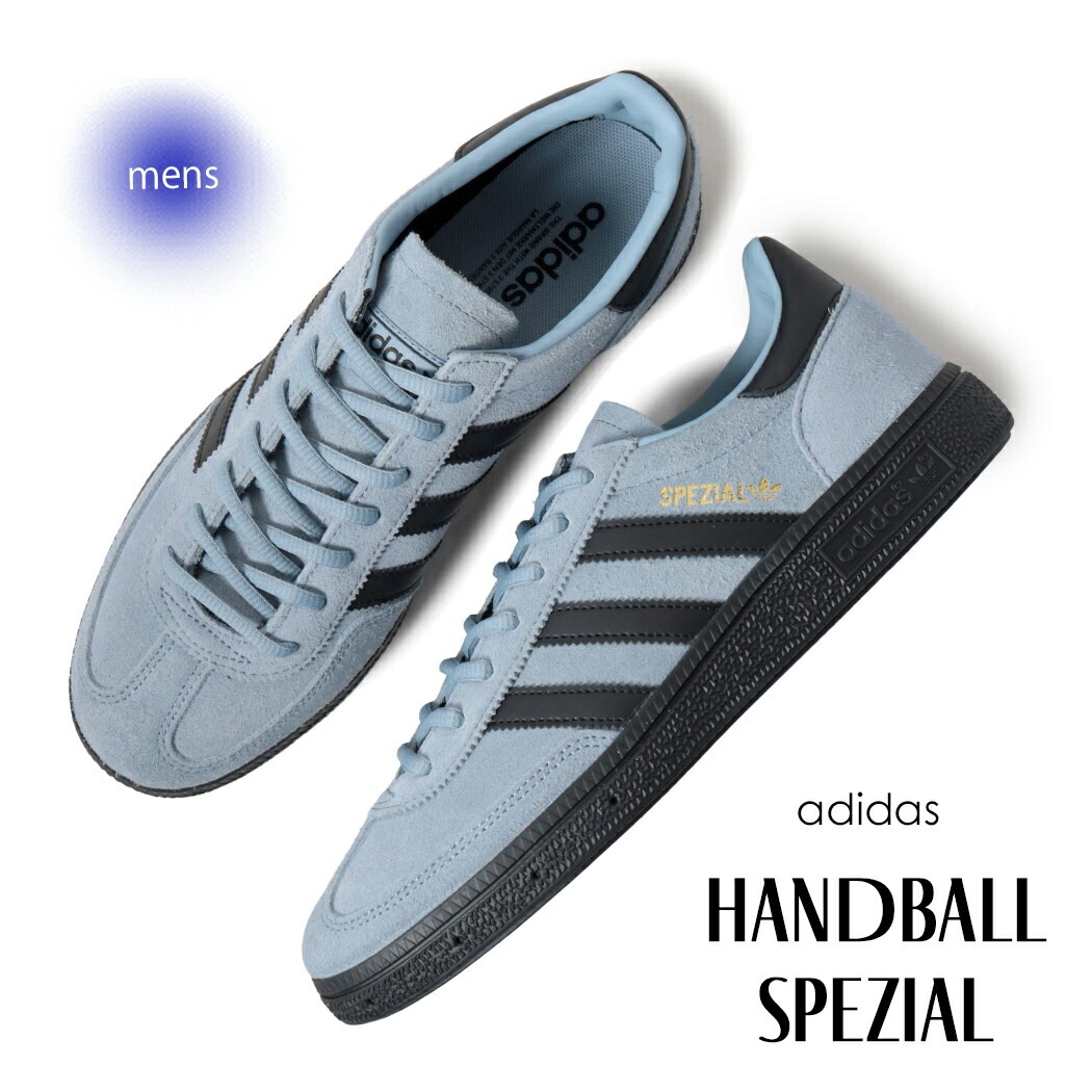 adidas アディダス ハンドボール スペツィアル スニーカー HANDBALL SPEZIAL TACT/CORE/GOLD ( ブルー 青 ローテク メンズ レディース JR3668 )