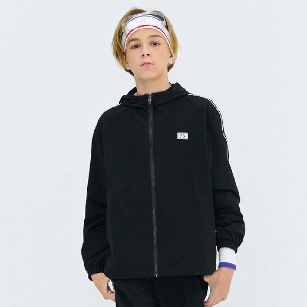 [オーシンスカイ] 男子 パイピング オーバーサイズ フーディー ジャケット