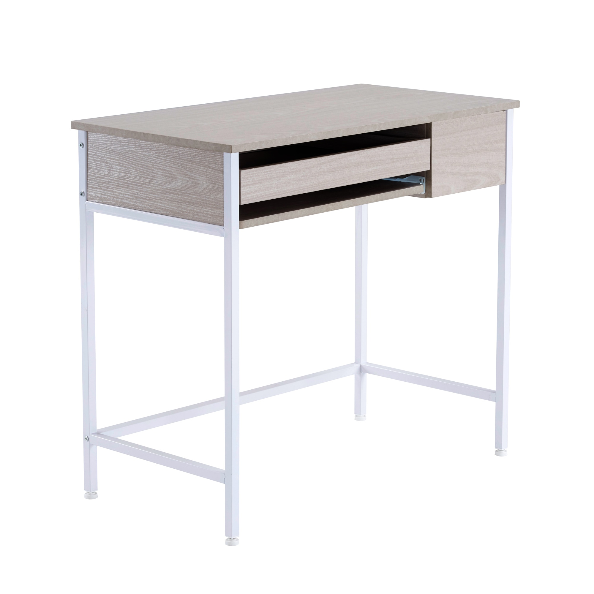 パソコンデスク 引き出し付き 収納台 pcデスク 机 大理石柄 おしゃれ キーボード付 ミシン台 学習机 勉強机 新作 China WoodGGSP238