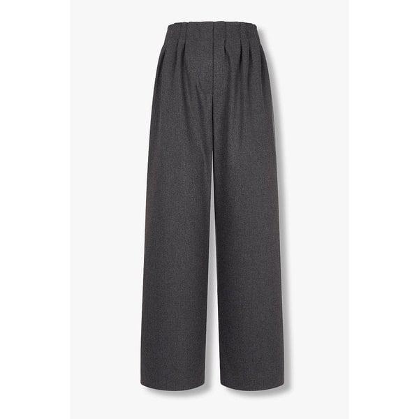 シャーリング バックバンディング パンツ 9195431883085