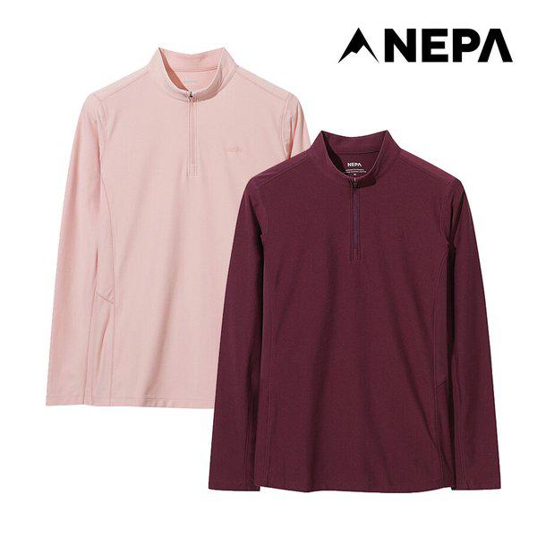 女性コロラドジップアップTシャツ 7L85403