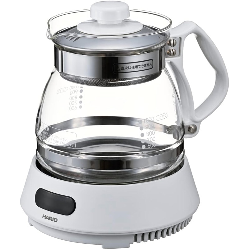 HARIO ハリオグラス マイコン煎じ器 N ホワイト 煎じ器 タイマー付き HMJN-1000-W