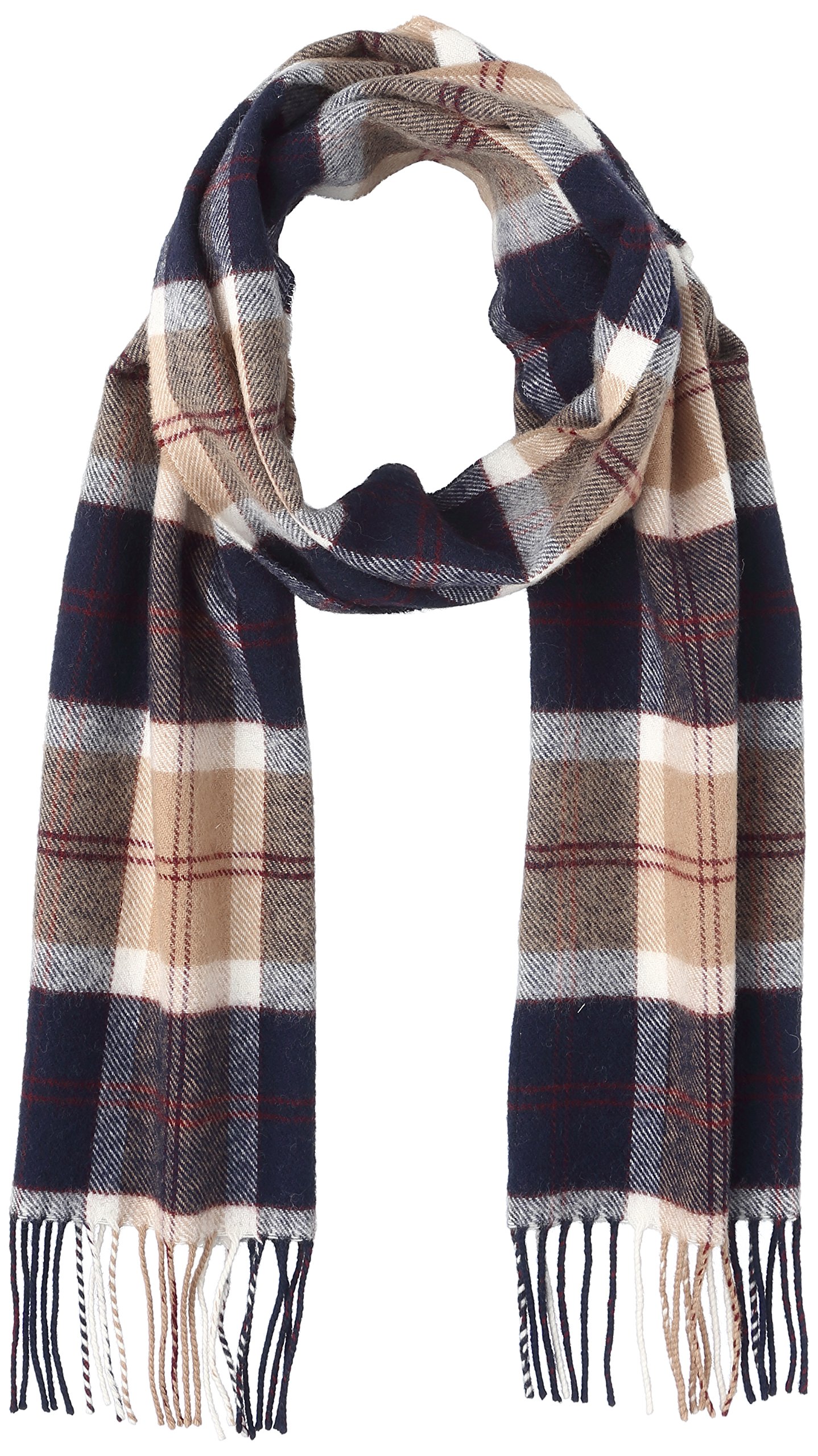 [グレンファイン] LAMBSWOOL SCARF TARTAN WD000033-2