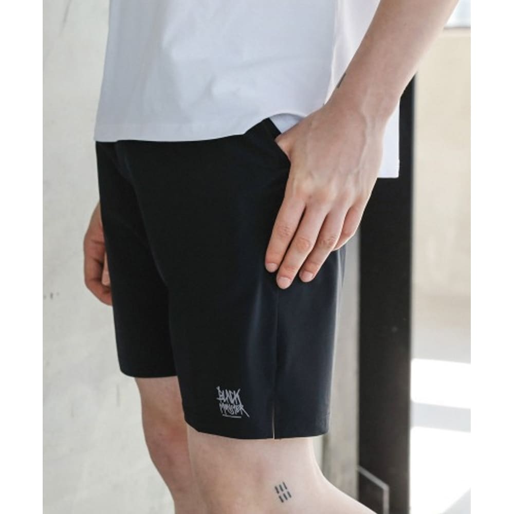 ブラックモンスターフィットクーリングトリコートショートパンツ (ブラック) /BM220120