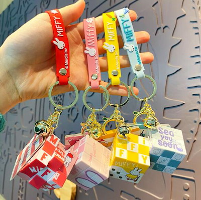 Qoo10] 純miffyルービックキューブキーホルダ