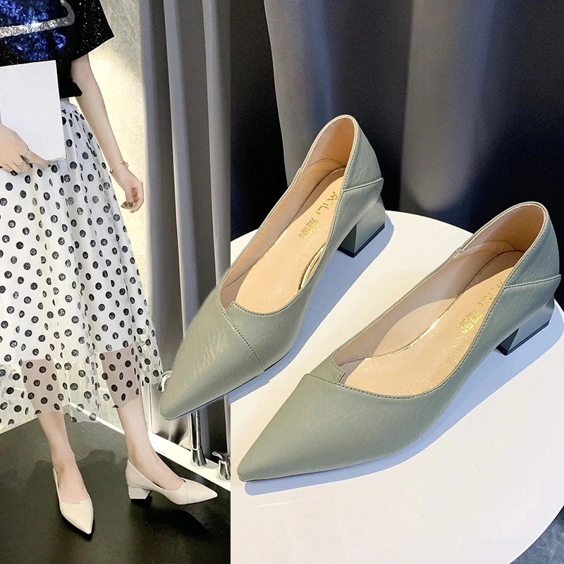 団体購入10件大きいサイズパンプス 265-cm ポインテッドトゥ 美脚 レディース 靴 シューズ オプション 太めヒール ローヒール スエード調 歩きやすい おしゃれ カジュアル 可愛い
