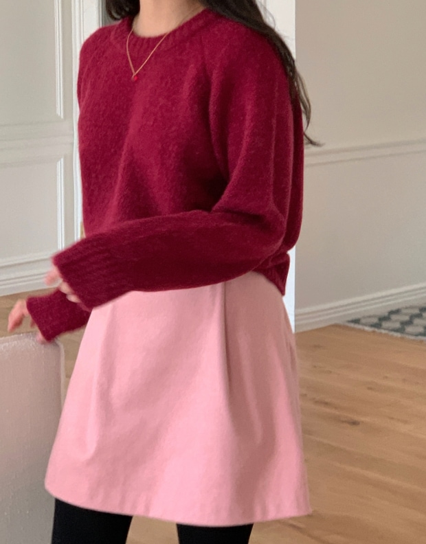 やわらかアルパカニット 韓国人気 全4色