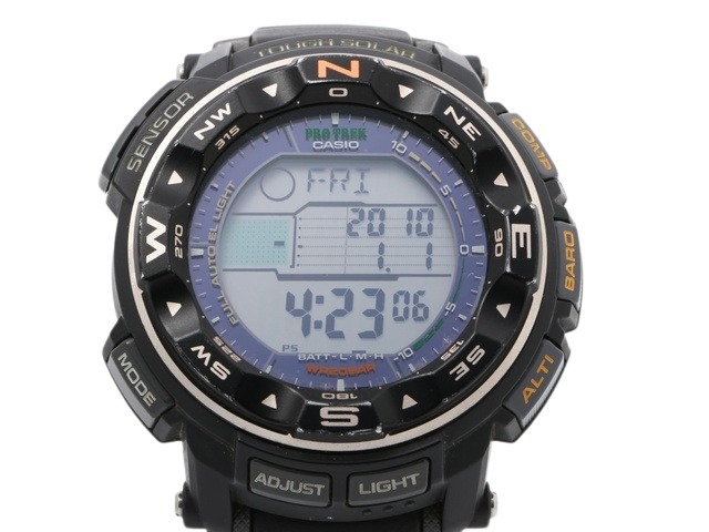 カシオ 時計 プロトレック 樹脂 ステンレス PRG-250-1 デジタル ソーラー ブラック デジタル文字盤 メンズ時計 メンズウォッチ 高級 ブランド スポーツ 人気【本物保証】CASIO