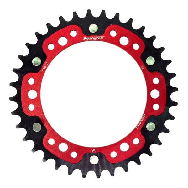 SPX REAR STEALTH 846/2-36T RED RST-846/236-RED