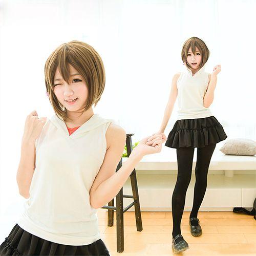 オーダーメイド けいおん 平沢 唯（ひらさわ ゆい）パンク Punk ロンドンパンク風 コスプレ衣装 新番am014f0