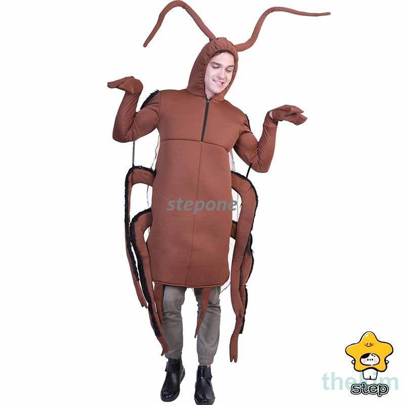 面白い 面白 動物のゴキブリ着ぐるみ おもしろ コスチューム ゴキブリ衣装 おもしろい 仮装