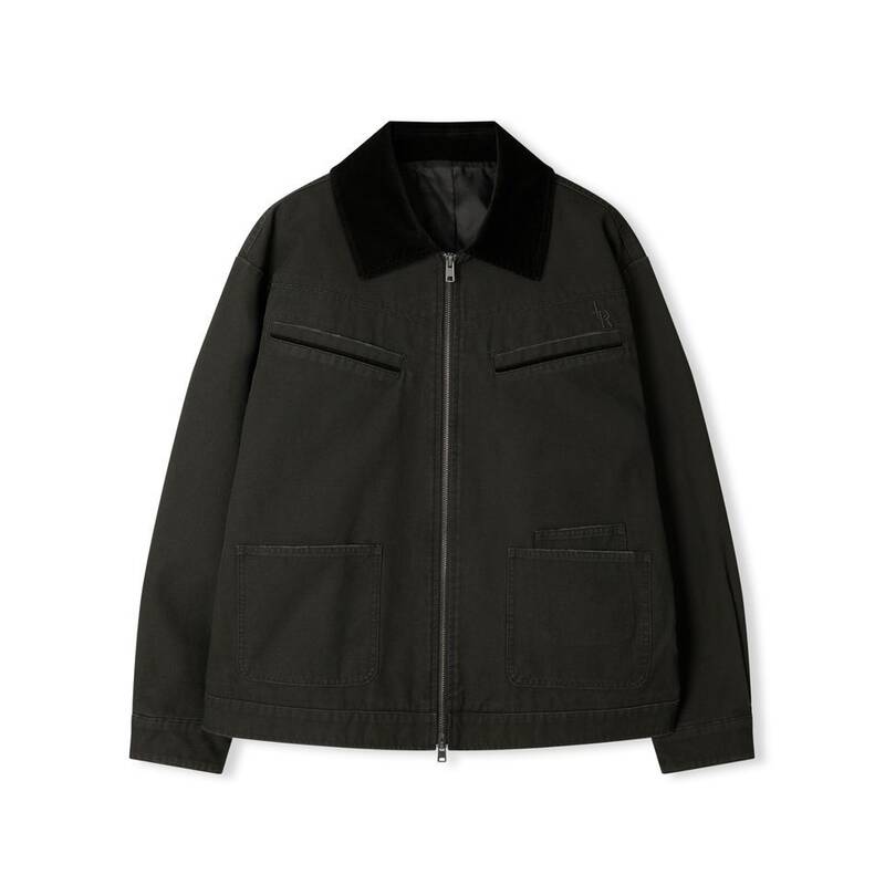 レザリー LEATHERY ダメージライン ワークジャケット [カーキ] LRJK4302KA 424705
