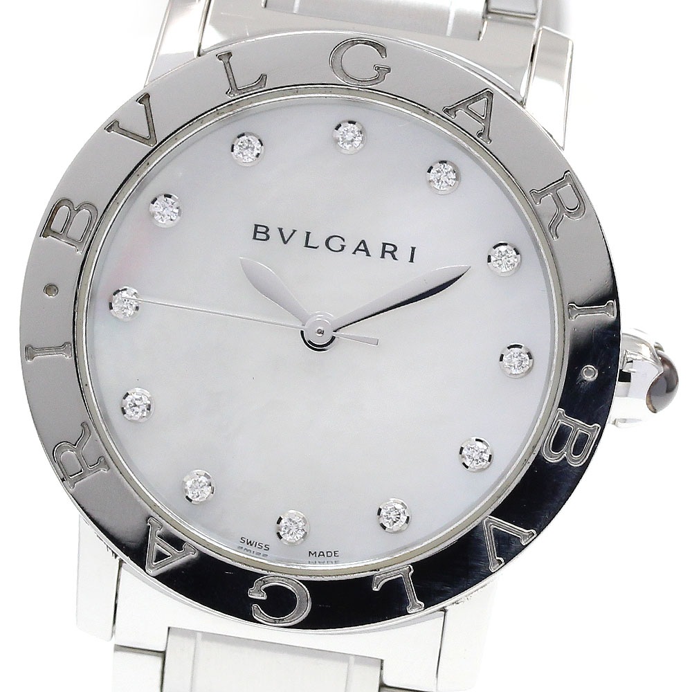 ブルガリ BVLGARI BBL33S ブルガリブルガリ 12Pダイヤ 自動巻き ボーイズ 良品 _835126【中古】
