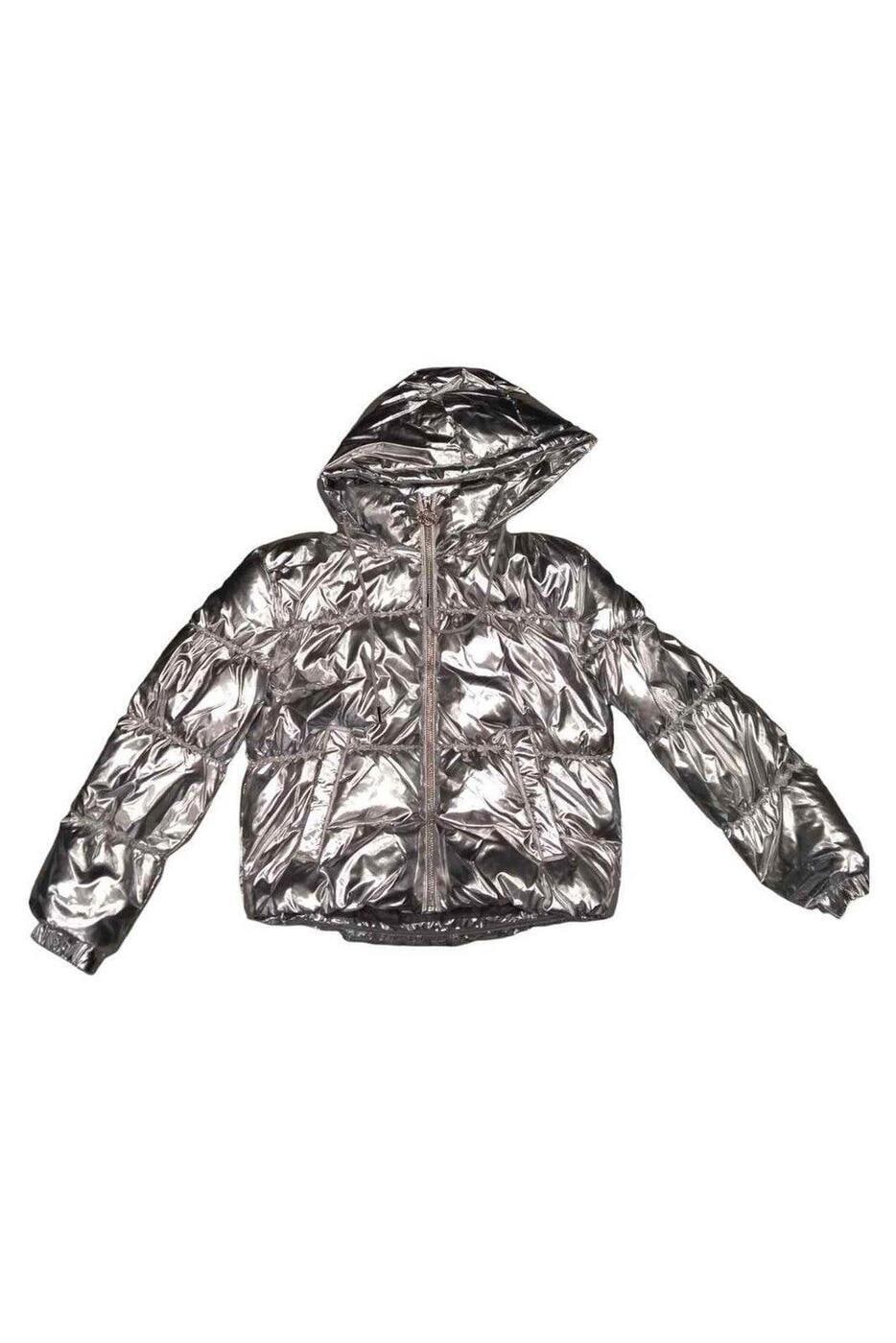 77B6594M42 059 METALLIC SILVER 秋冬2024 ジャケット レディース ia