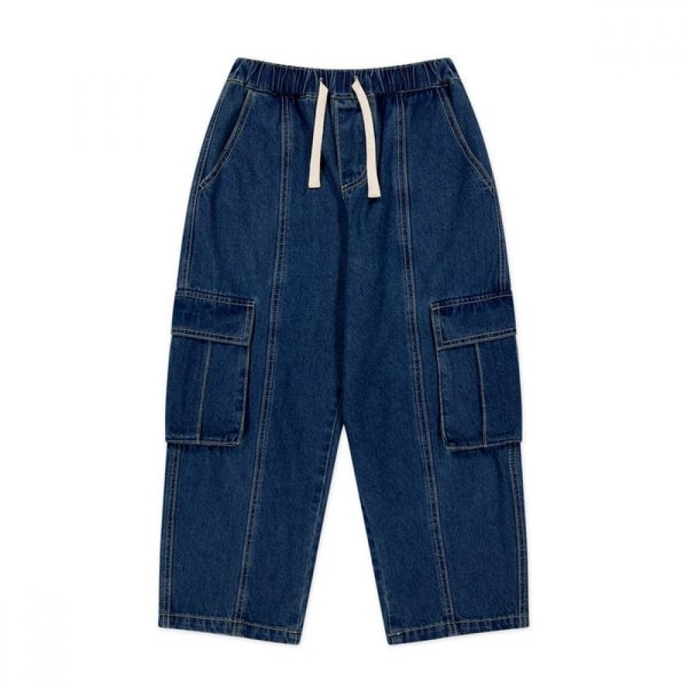 (Jelly Studio) ステッチポイントデニムカーゴパンツ 6,983円