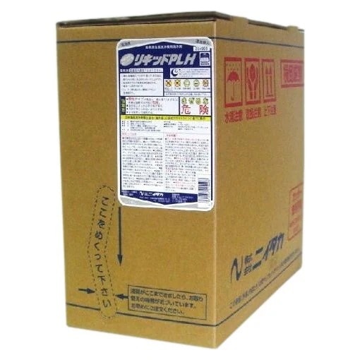 【ポイント10倍】ニイタカ　業務用食器洗浄機用洗浄剤　リキッドPLH　扁平ハイテナー　18kg