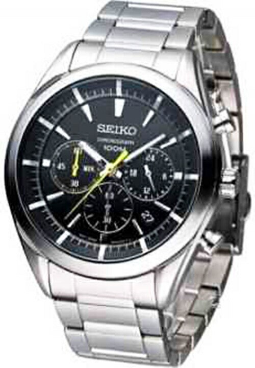 [10年保証] SEIKO SSB087P1 　セイコー クロノグラフ クォーツ 　逆輸入モデル