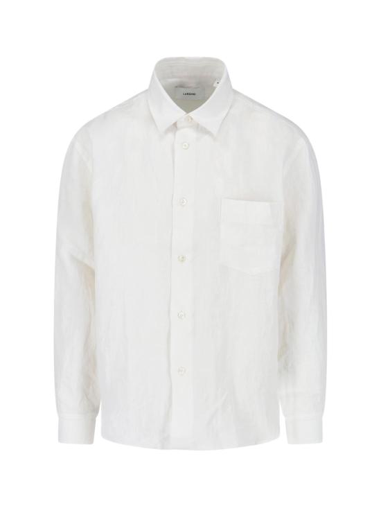 LARDINI Men Shirts PAABU PACA66203 110A White
