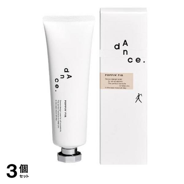 dAnce. ダンスデザインチューナー ポッピンフィグ ヘアバームミルク チューブ 80g 3個セット