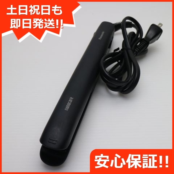 美品 EH-HS0J ブラック ヘアアイロン Panasonic 即日発送 土日祝発送OK 77