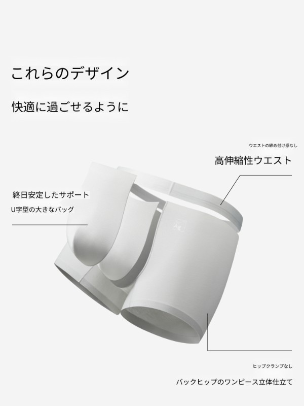 3枚セット バナナイン シルバースキン 500E メンズ ボクサーブリーフ モダール メンズ アイスシルク ボクサーブリーフ 通気性 ボーイズ