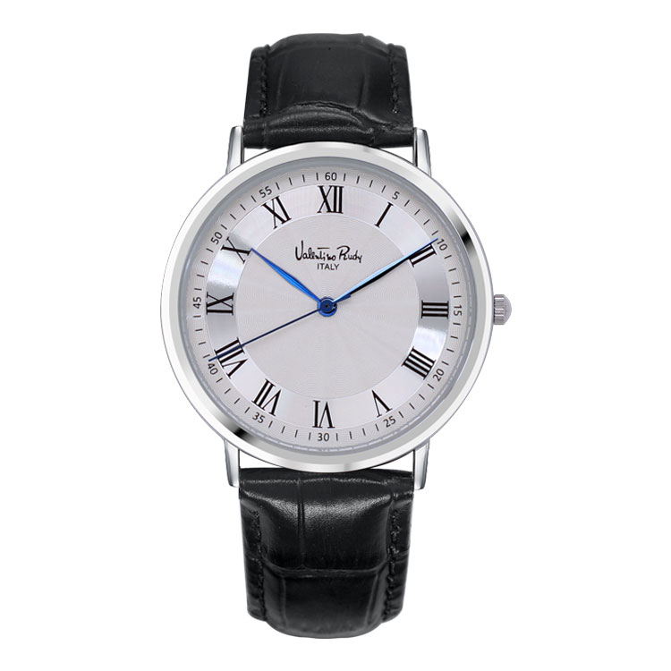 VR1115C-WTBK mens leather watch