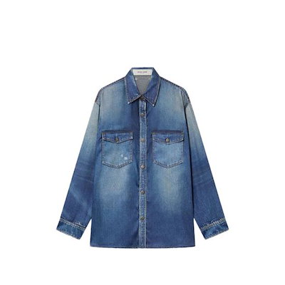 GOLDEN GOOSE Women Shirts GWP02525 P002406 50100 BLUE 36,753円