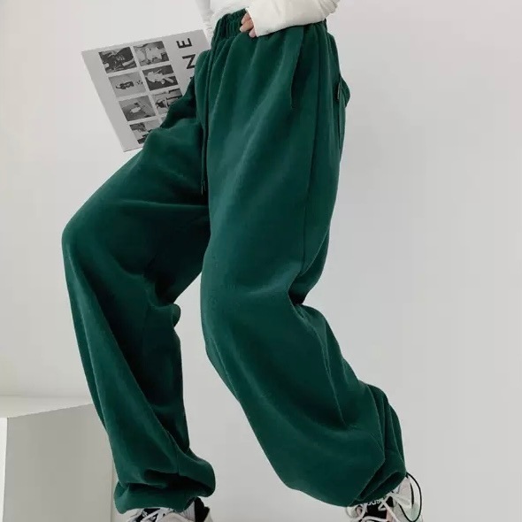 スウェット レディース ボトムス パンツ ウエストゴム ポケット ハイウエスト ルーズ 大人可愛い きれいめ シンプル お洒落 かっこいい レトロ こなれ感 無地 ゆったり 楽ちん デート 20代