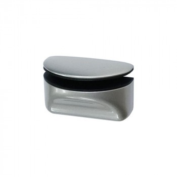 シロクマ 棚グリップD形 WM シルバー塗装 TG-4