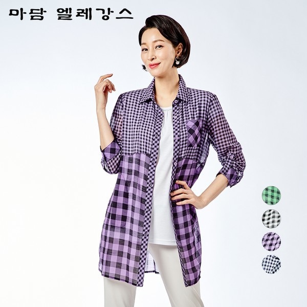 マダムエレガンス フレッシュ チェック ジャケット K231JK06