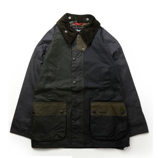 ビデイル オーバーサイズ パッチワーク オイルジャケット MWX2500 ブルゾン アウター ジャケット