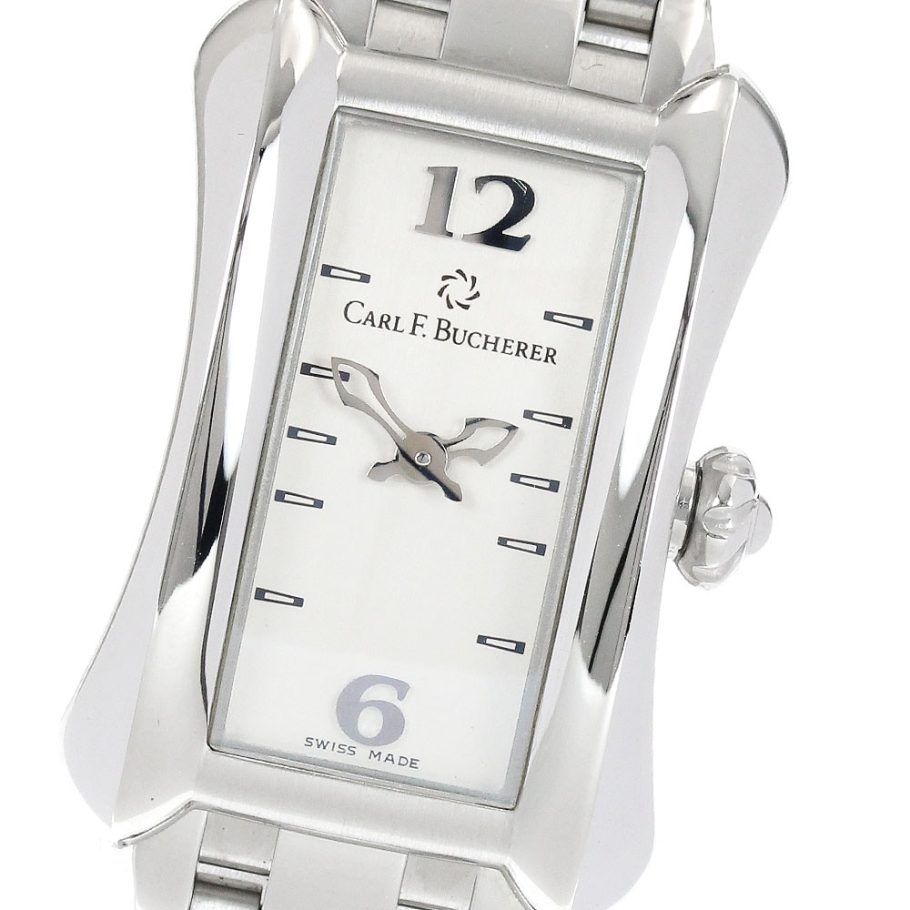 カール F.ブヘラ CARL F.BUCHERER 10703.08 アラクリア クォーツ レディース 良品 _909575【中古】