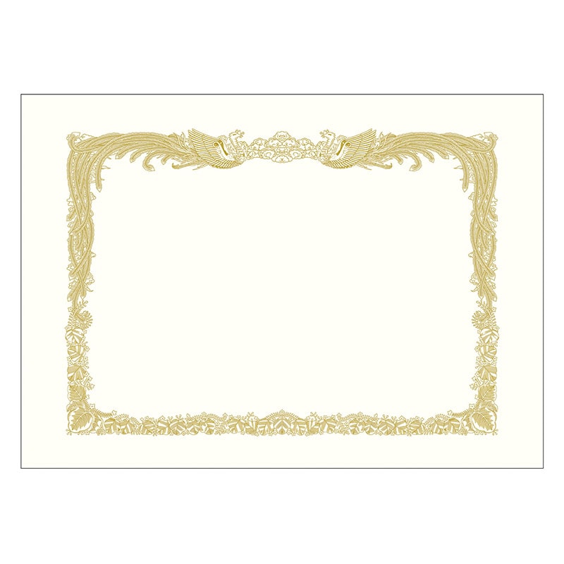 （まとめ買い）ササガワ 賞状用紙 ケント紙 A3判 縦書き用 100枚入 10-5042 [x3]