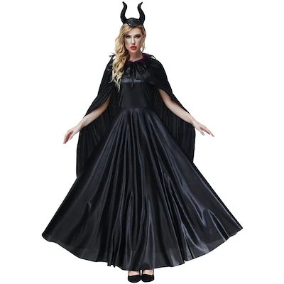 【迅速出荷】[最安値挑戦]コスプレ ステージ服 コスチューム Maleficent 仮装 変身 ハロウィン マレフィセント