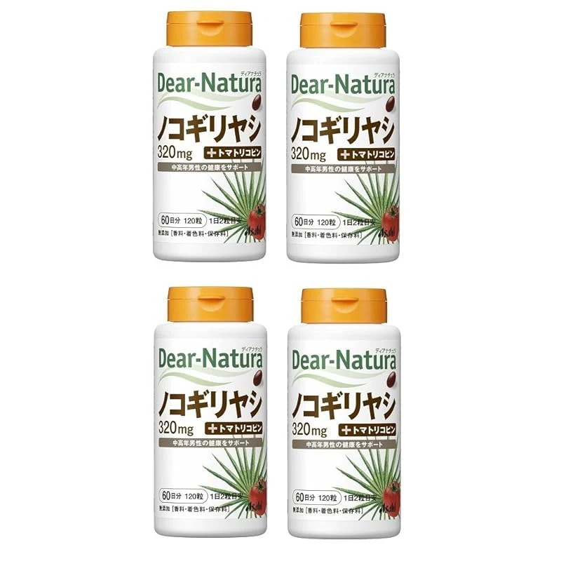 【即納】【まとめ買い】ディアナチュラ ノコギリヤシ120粒(60日)×4個