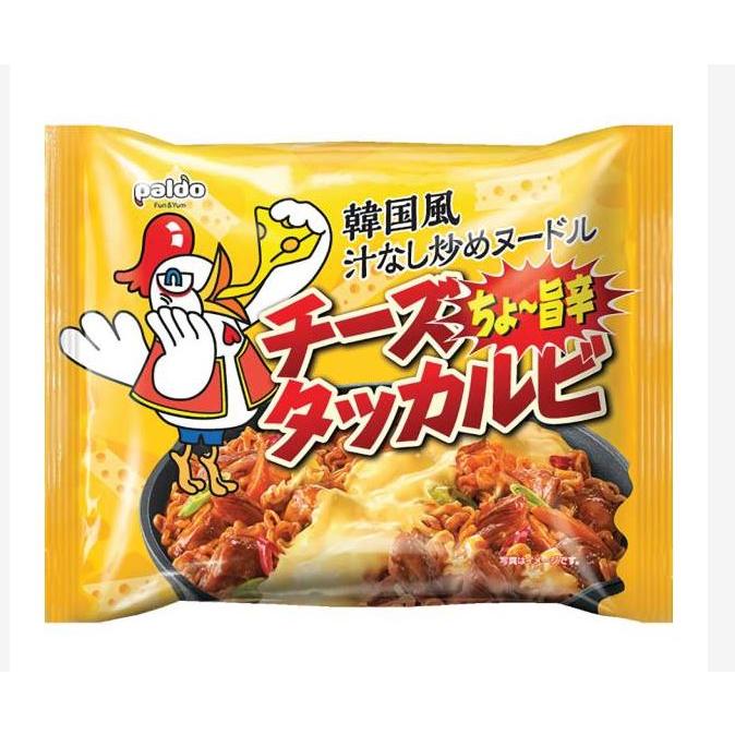 【送料無料】Paldo チーズタッカルビ 韓国風汁なし炒めヌードル 140g×20袋 / 汁なし炒め ダッカルビ 袋麺 韓国ラーメン