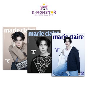 [和訳付き]marie claire KOREA 3種 2023年 5月号 BTS SUGA
