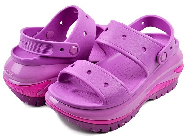 クラシック メガクラッシュ サンダル 207989-6wq レディース