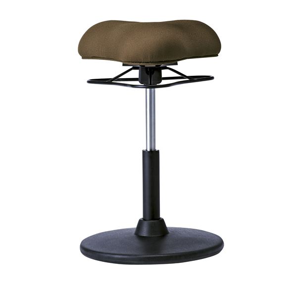 カウンターチェア 幅41cm LOWタイプ ブラウン スチール 座面360度回転 昇降式 プロポーションスツール リビング ダイニング