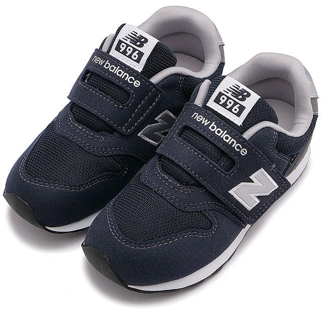 キッズ スニーカー IZ996 [IZ996NV3 SS23] 男の子女の子 子供靴 チルドレン Wワイズ（3E～4E相当） NAVY 紺 ネイビー系