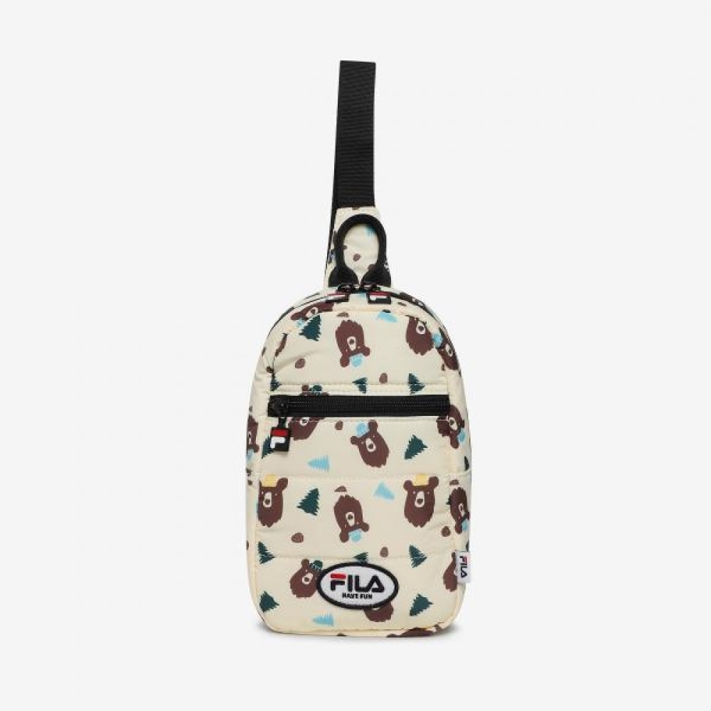 (フィラキッズ) アニマルパッド入りスリングバッグ (FK3BCE6321X_PYE)