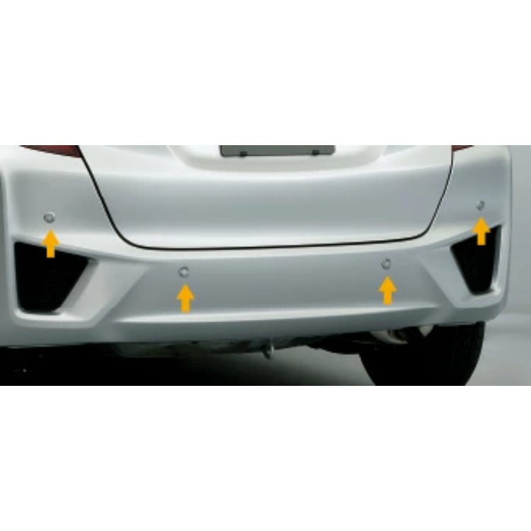 ホンダ 純正 フィット リアコーナーセンサー＆バックソナー 本体 ティンテッドシルバーM (2016.11仕様変更) 08V67-T5A-040K