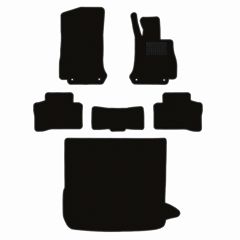 ベンツ EQC N293 フロアマット + トランクマット(ラゲッジマット) [16色から選択]