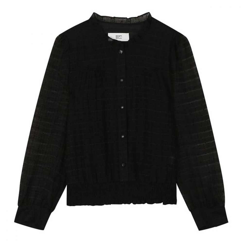 [ベスティヴェリ] フリルドットブラウス (BIBAB2405)