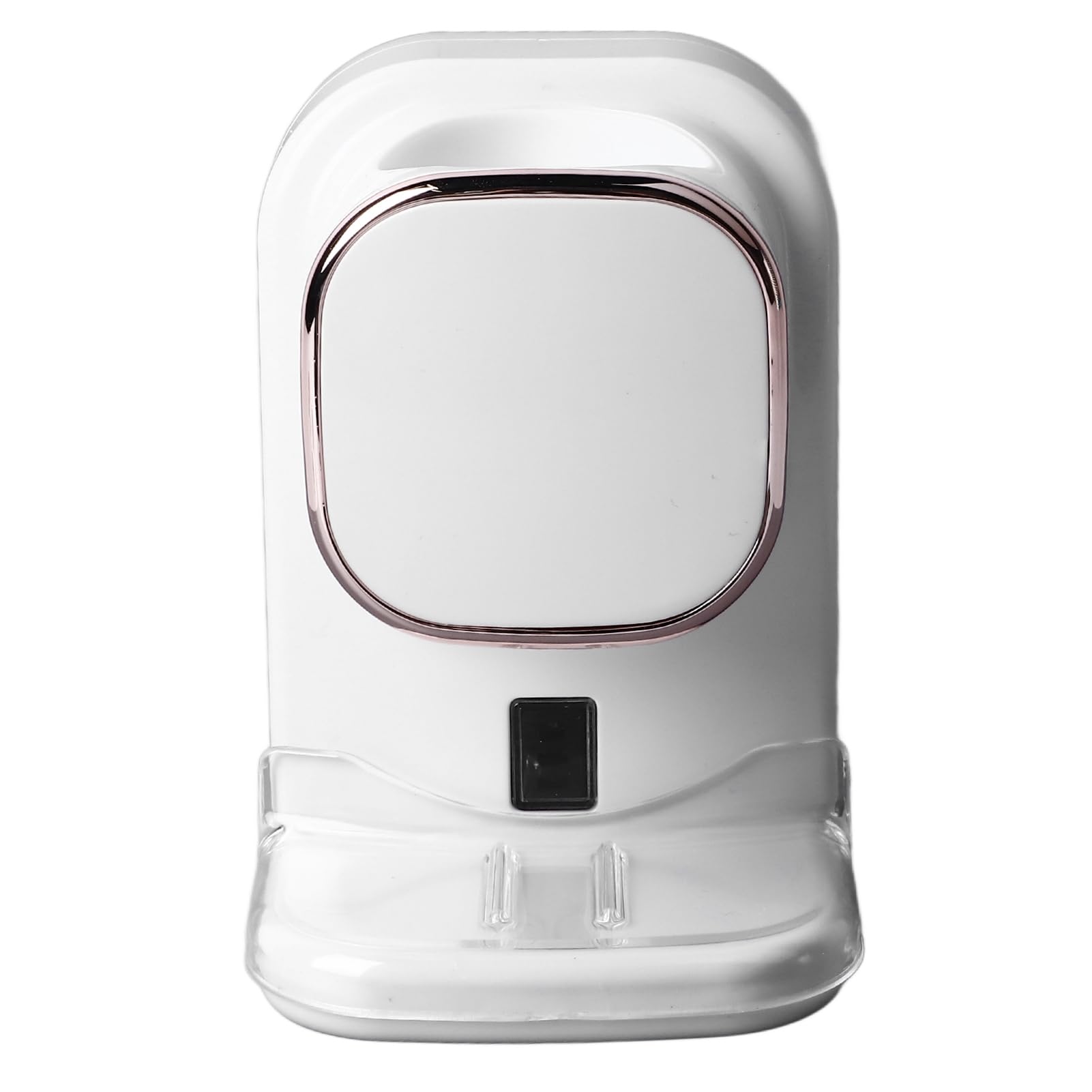 電動歯磨き粉絞り器 自動歯磨き粉ディスペンサー USB電源 簡単設置 壁掛け対応 センサー付き 家族向け(白)