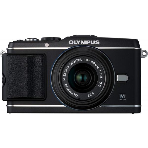 【中古】オリンパス OLYMPUS E-P3 レンズキット ブラック SDカード付き 43,080円