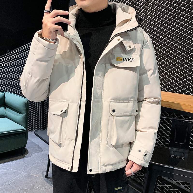 中綿コート メンズ 中綿ジャケット フード付き ブルゾン 中綿ダウンジャケット 大きい 冬アウター 防風 防寒着 あったか 大きい カジュアル