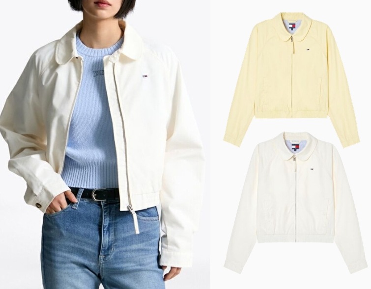 Round Collar Cotton Jacket (T32F1WJC42TWT1) 16,665円